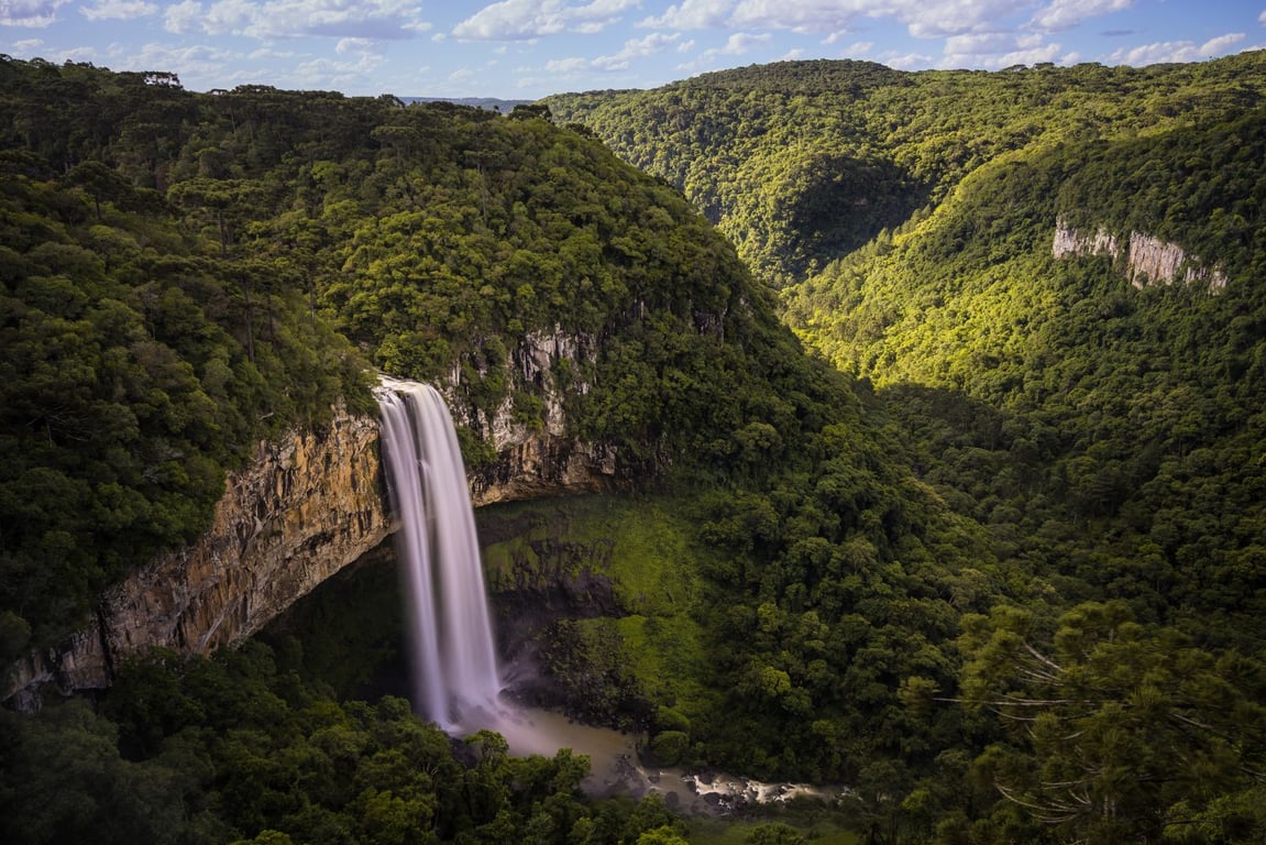 Paisagem rural da Serra Gaúcha, região de Linha Nova RS