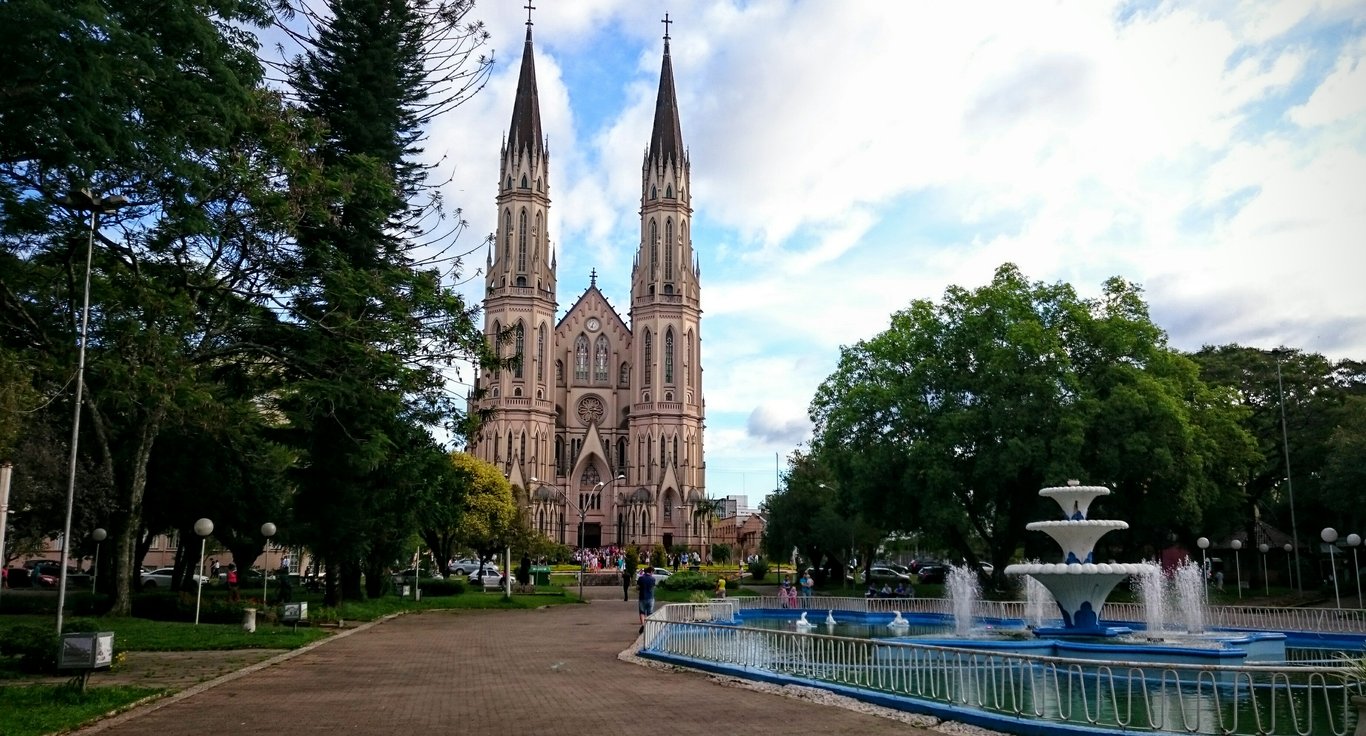 Catedral São João Batista, em Santa Cruz do Sul (RS)