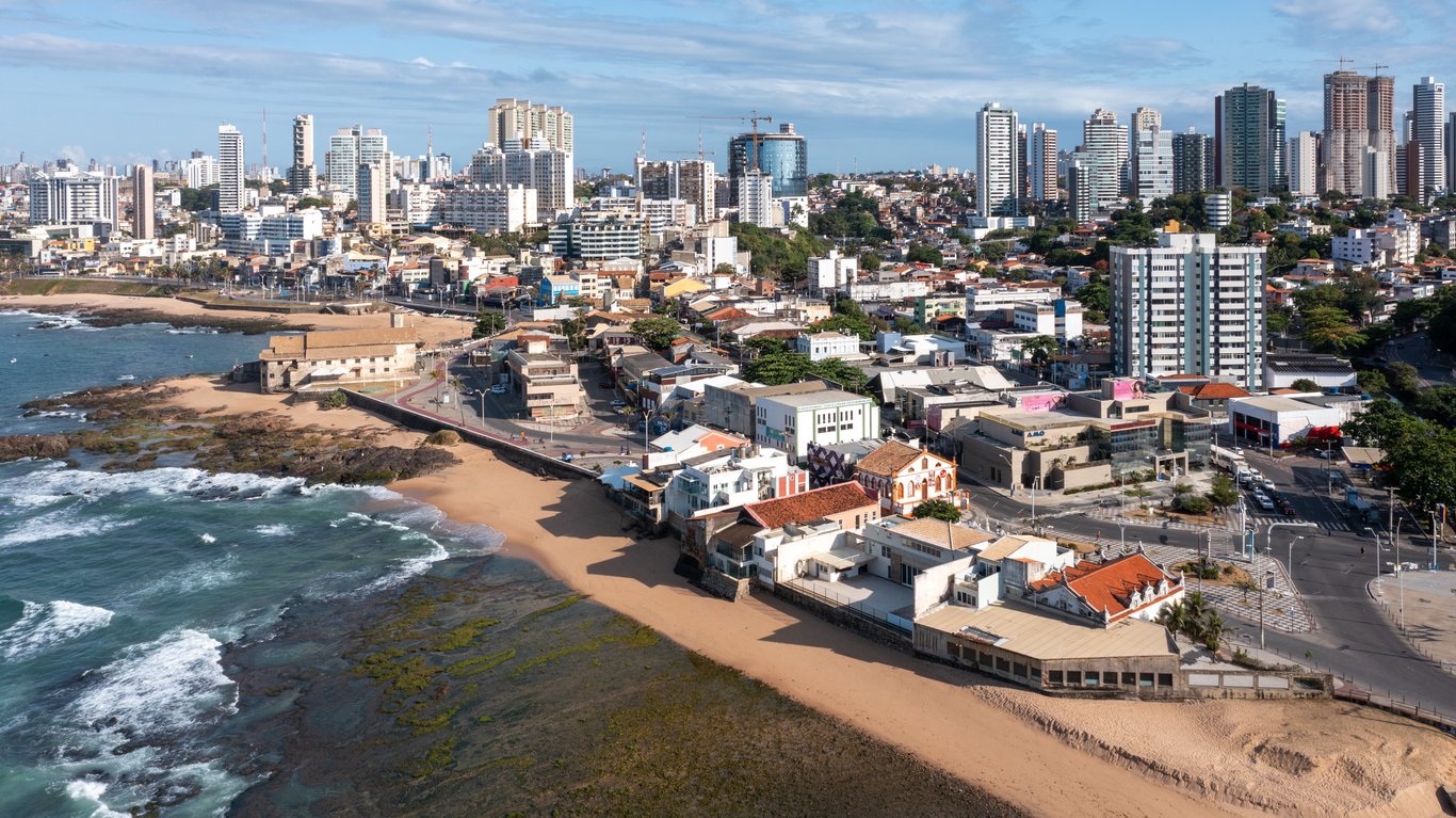 Vista aérea de Salvador