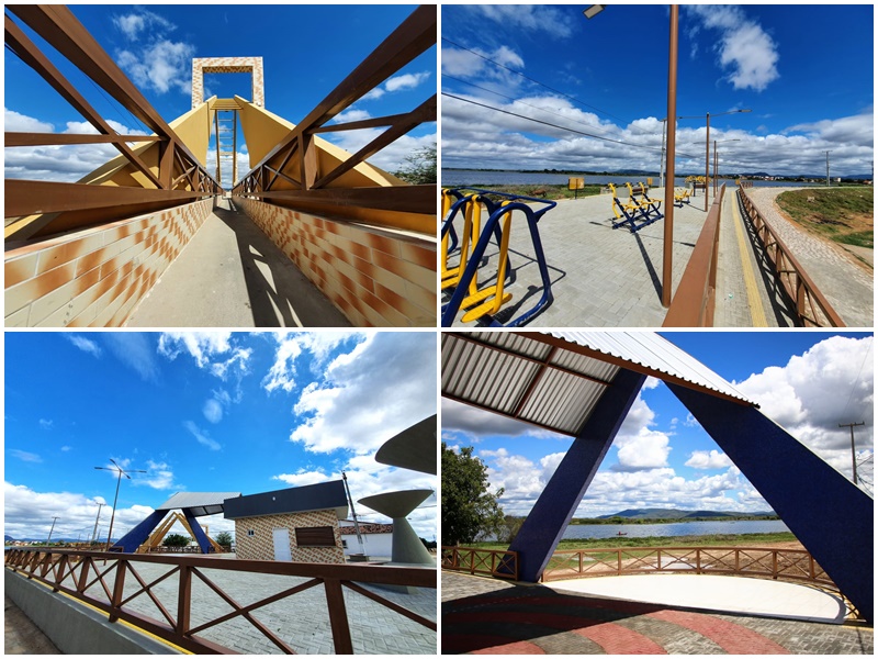 Vista urbana de Pau dos Ferros RN ao entardecer