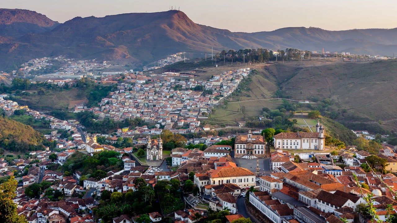 Vista urbana de Inimutaba MG