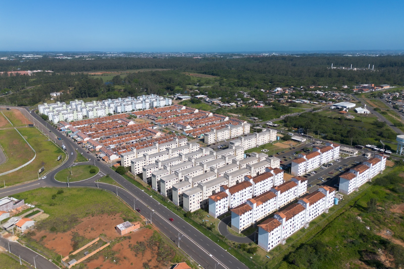 Vista aérea de Canoas RS