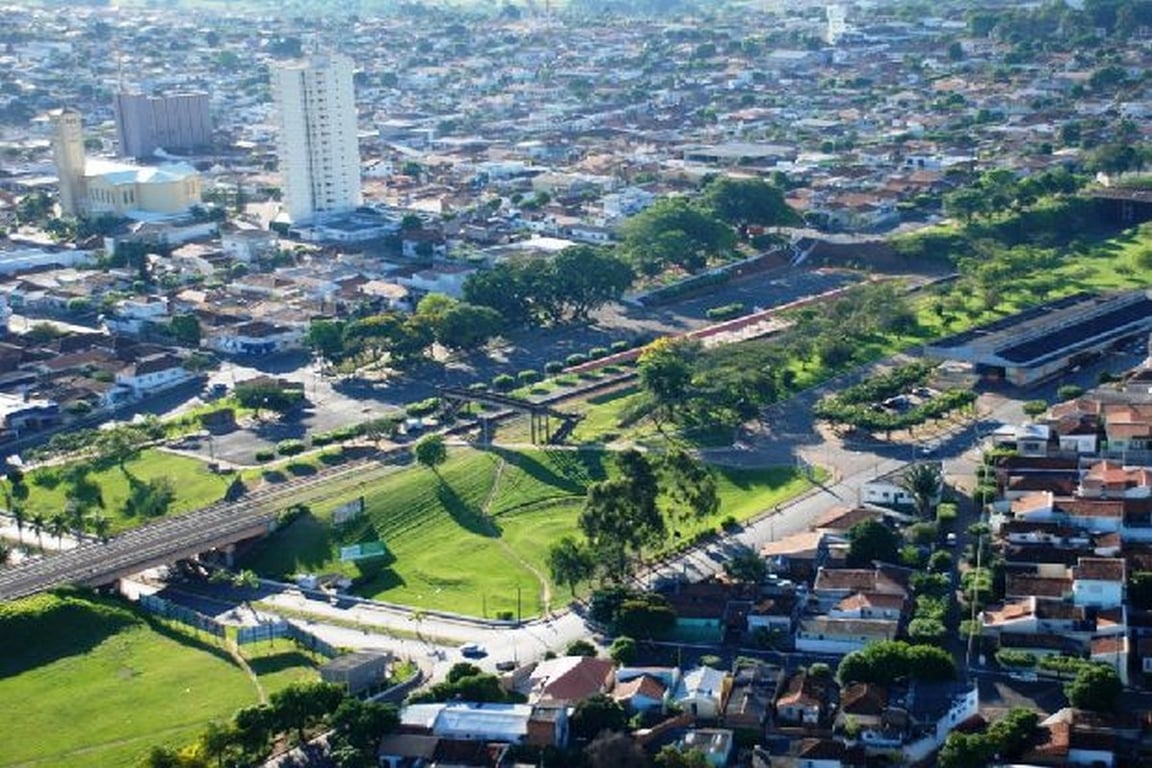 Vista aérea de Adamantina SP