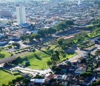 Vista aérea de Adamantina SP
