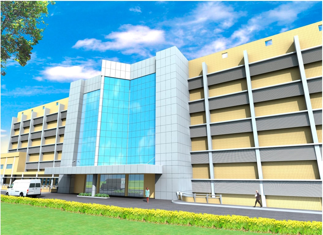 Campus da USP Ribeirão Preto — prédio e áreas verdes