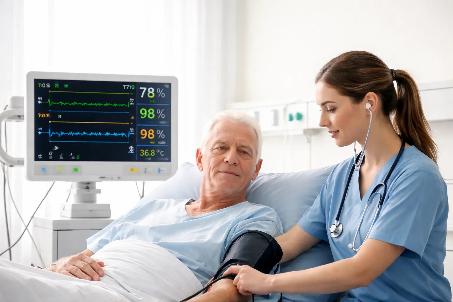 Profissionais de saúde em clínica pública brasileira