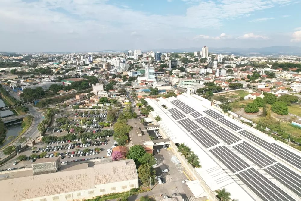Vista urbana de Betim MG