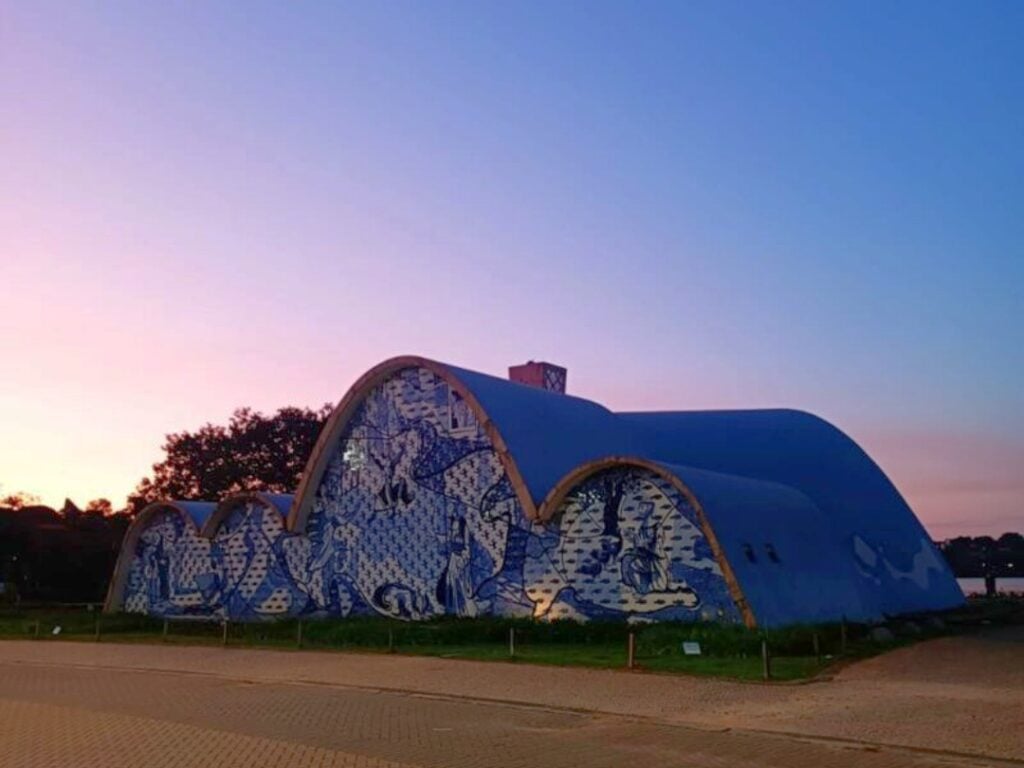 Conjunto Moderno da Pampulha, Patrimônio Mundial da UNESCO, em Belo Horizonte
