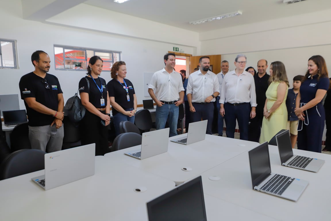 Sala de aula em ambiente educacional