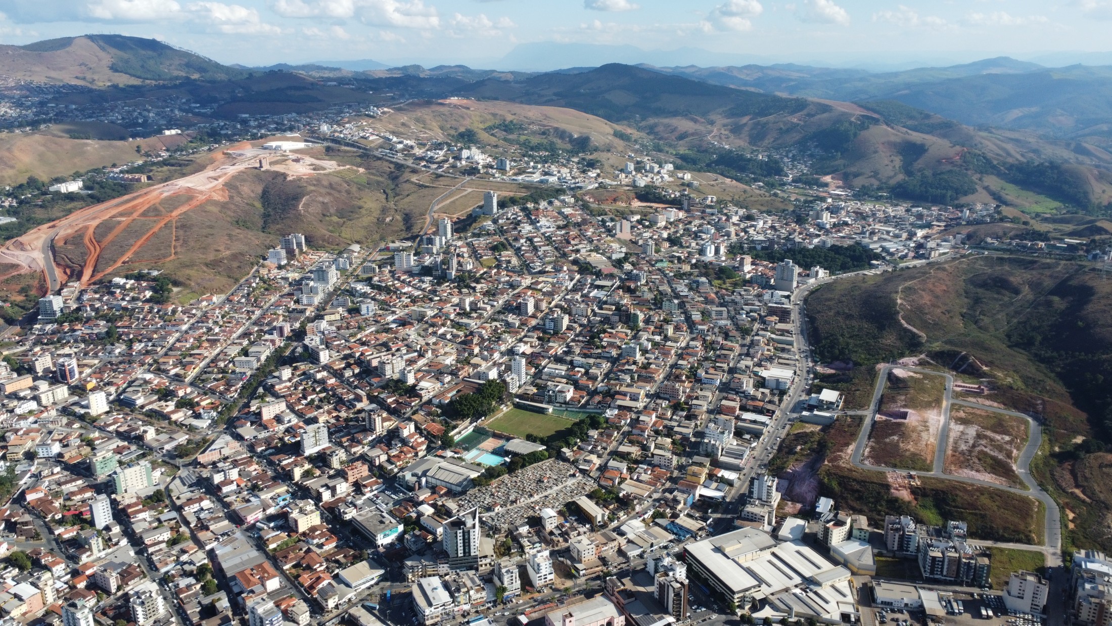 Vista aérea de João Monlevade MG