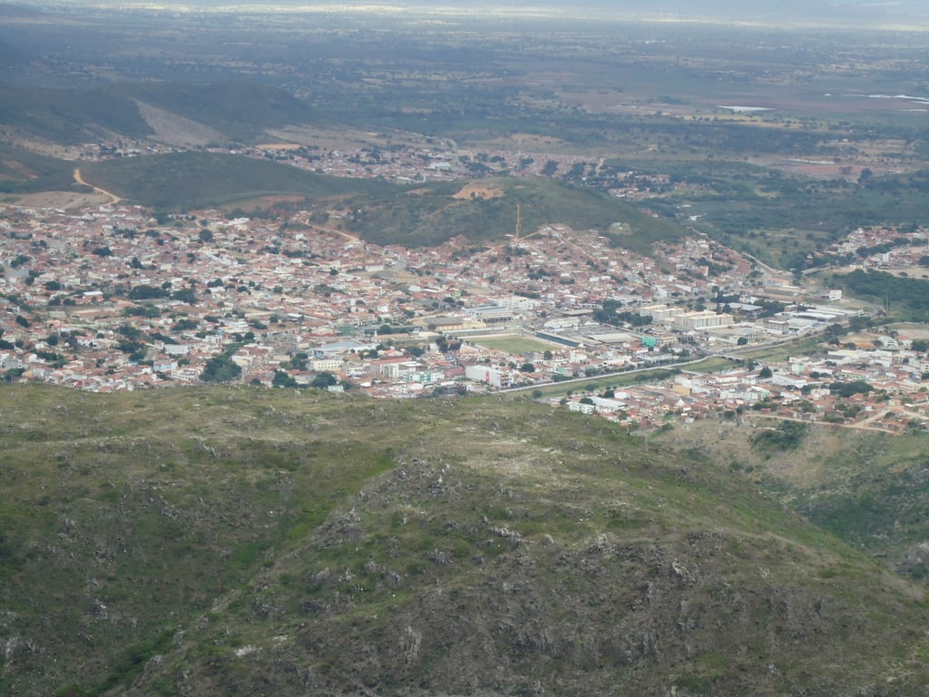 Vista aérea de Jacobina do Piauí