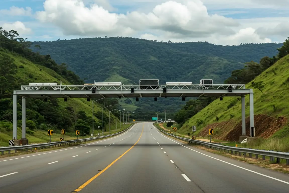 Estrada na Serra Gaúcha, contexto de transporte público