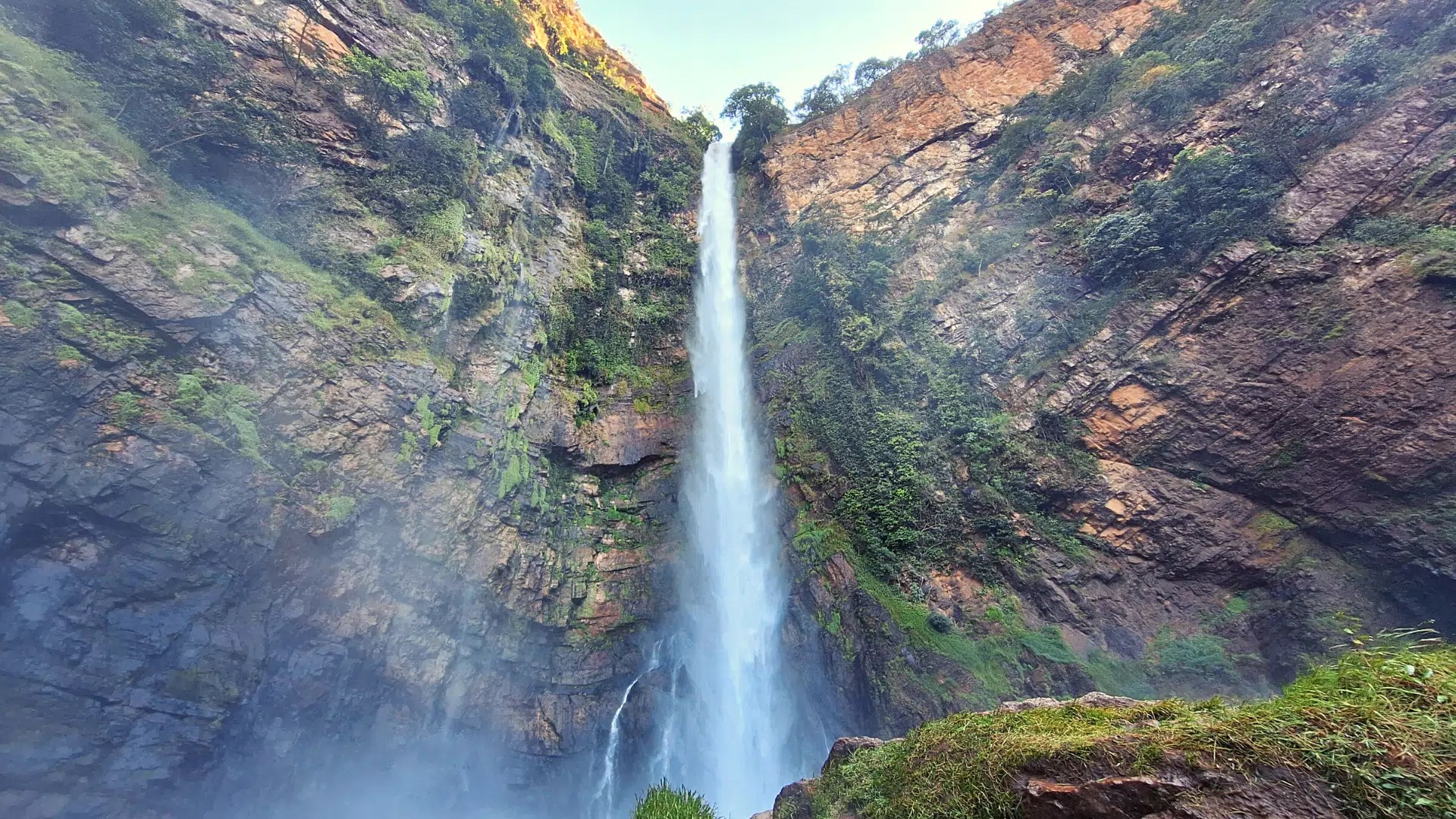 Salto do Itiquira, atração natural da região de Formosa GO