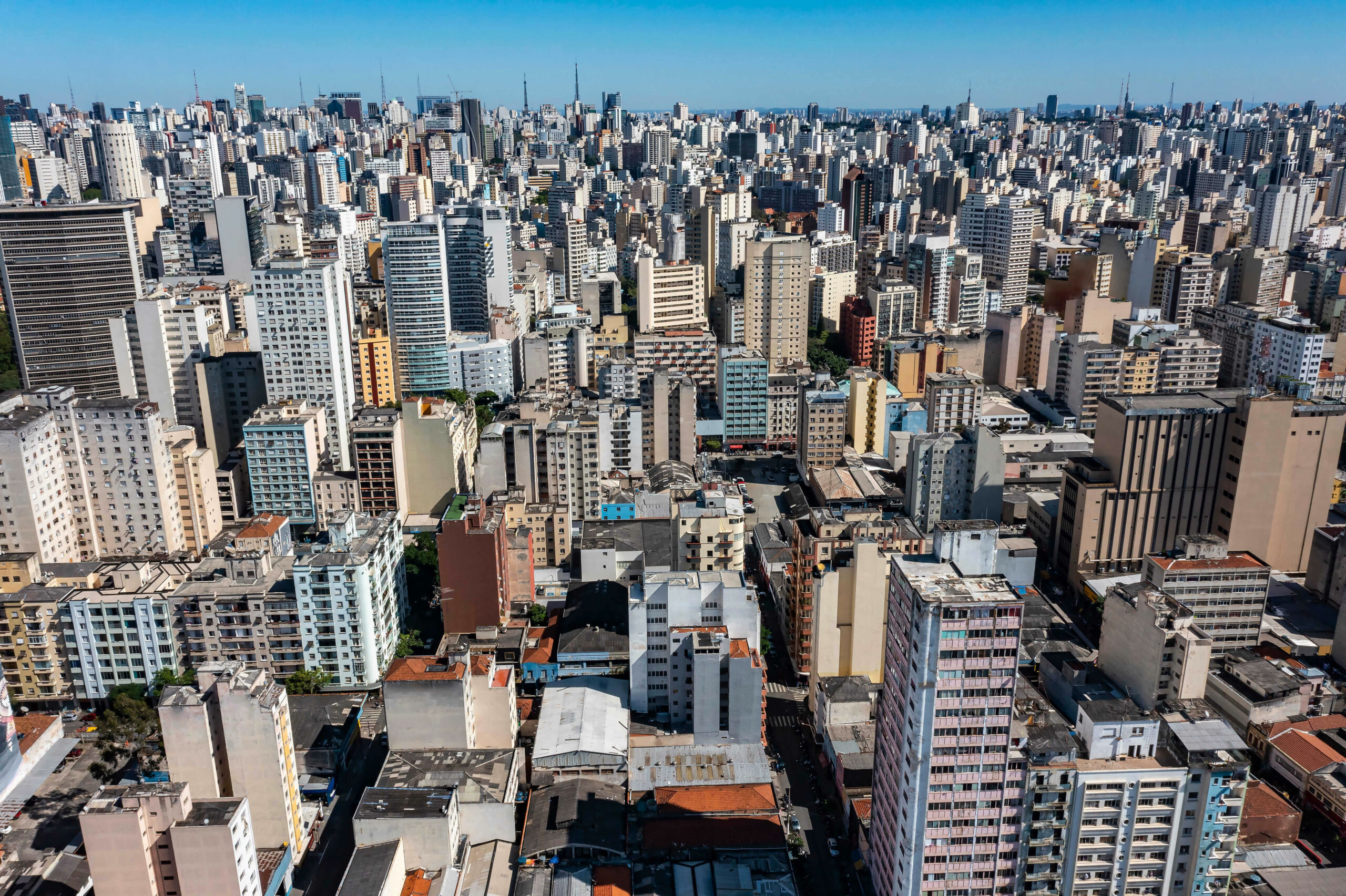 Vista urbana de Limeira, no interior de São Paulo