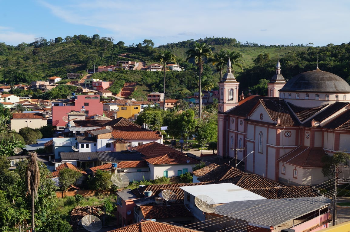 Vista urbana de Rio Espera MG