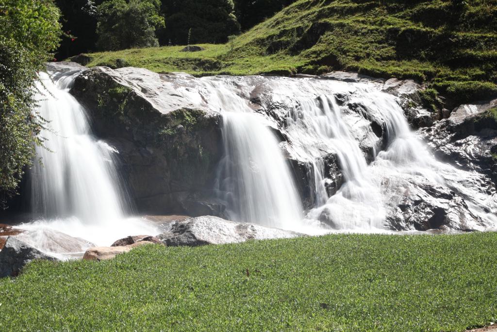 Cachoeira na região de São Bonifácio SC