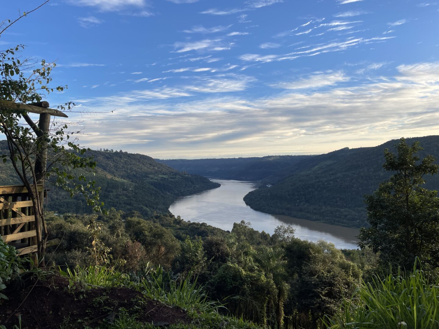 Estrada no interior gaúcho