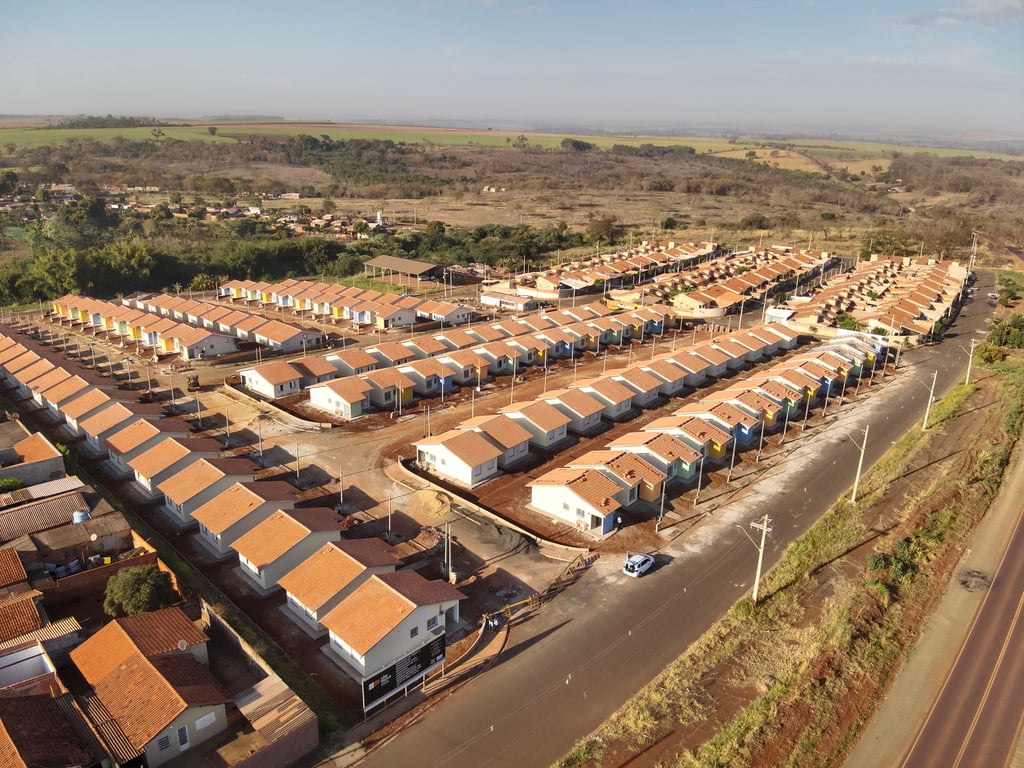 Vista aérea de São José da Bela Vista SP