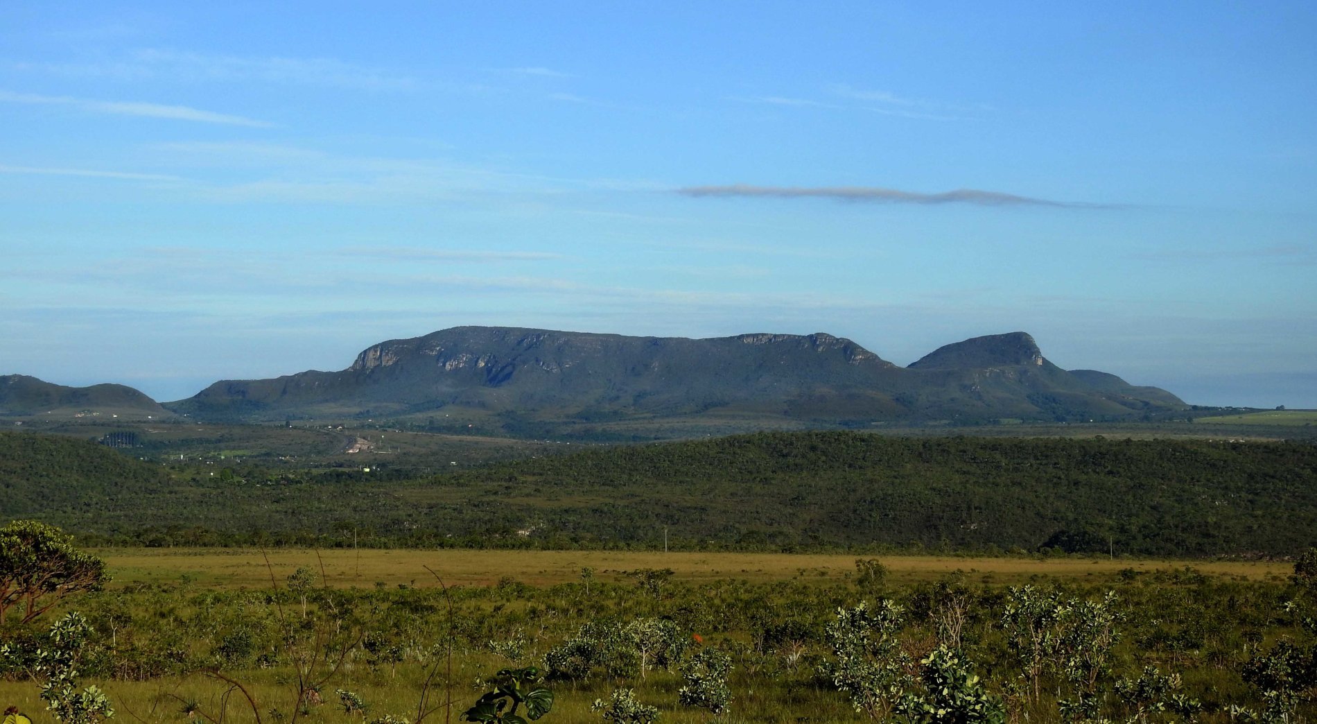 Paisagem do Vale do Urucuia, em Arinos MG