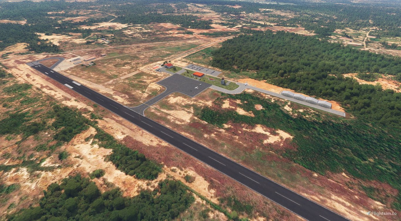 Infraestrutura aeroportuária na Amazônia Legal — ilustração editorial