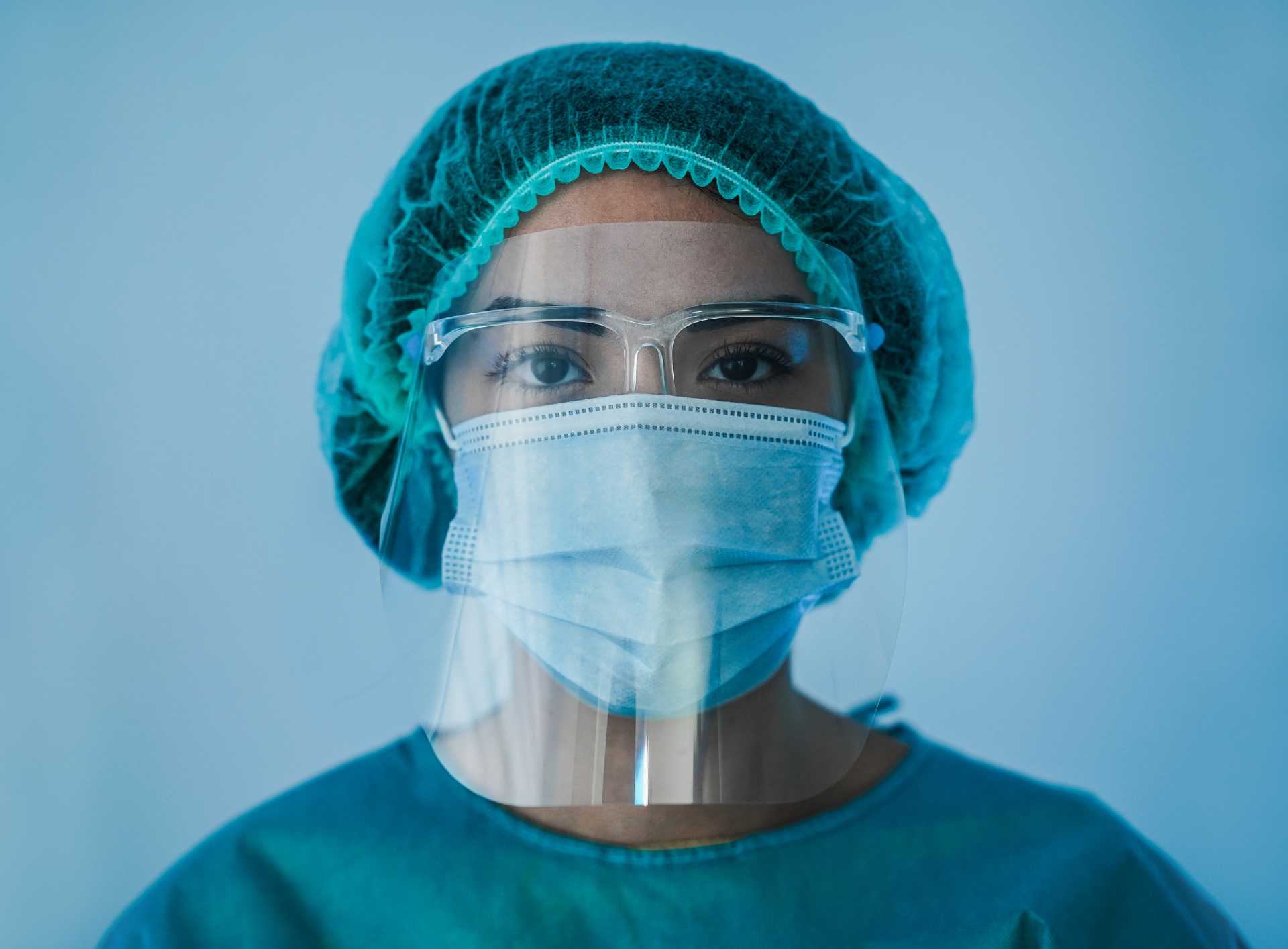 Aula prática de Enfermagem do Trabalho com EPIs