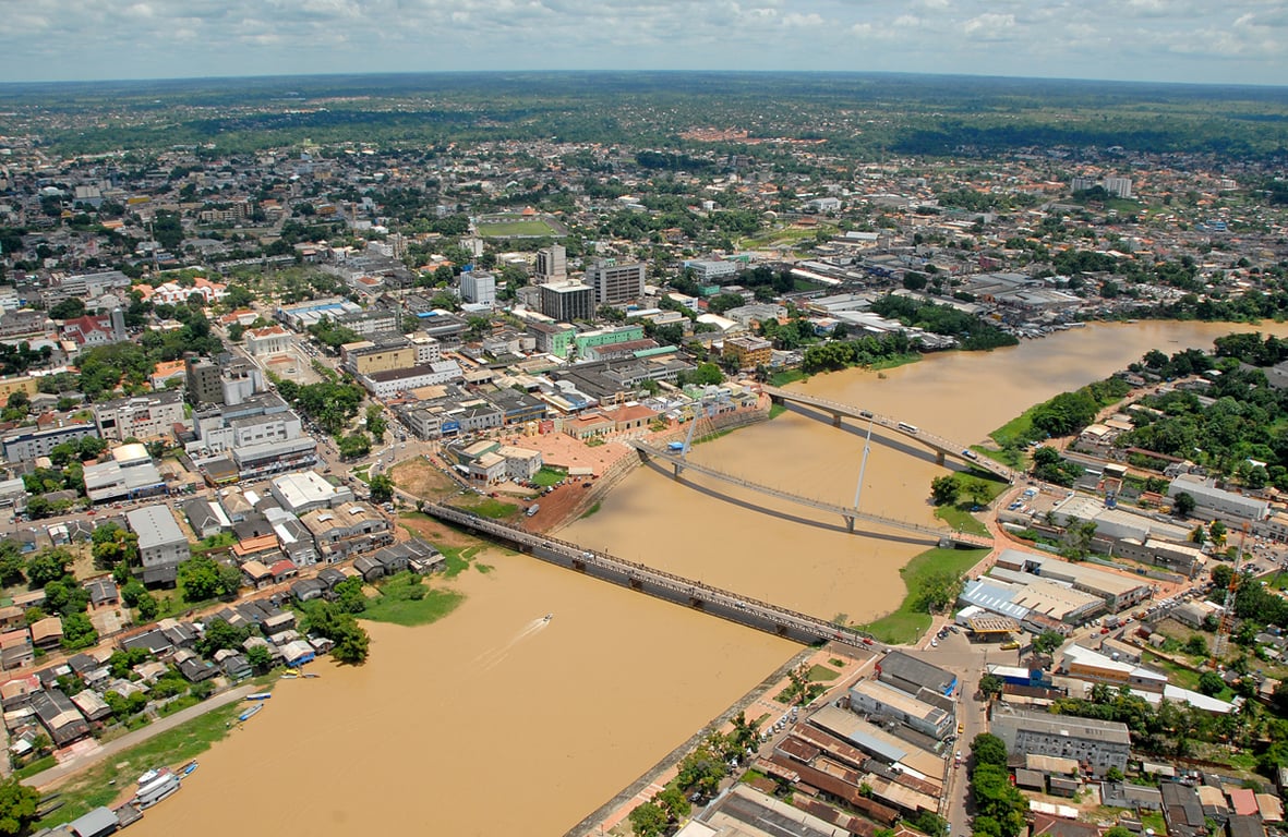Vista aérea de Rio Branco MT