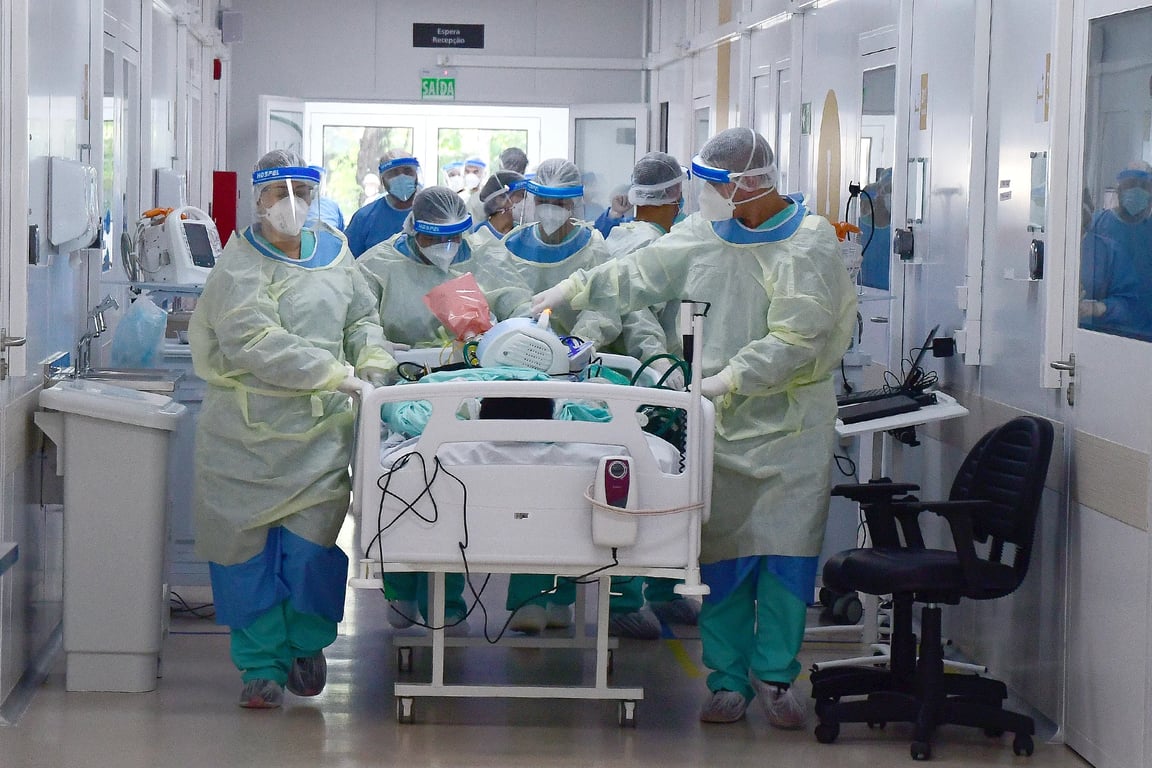 Profissionais da saúde em ambiente hospitalar no Brasil