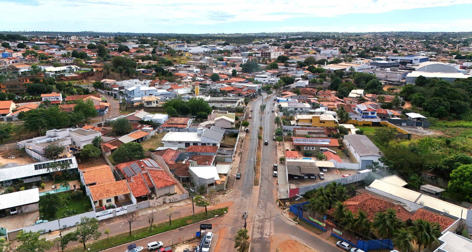 Vista aérea de Araguaína, Tocantins