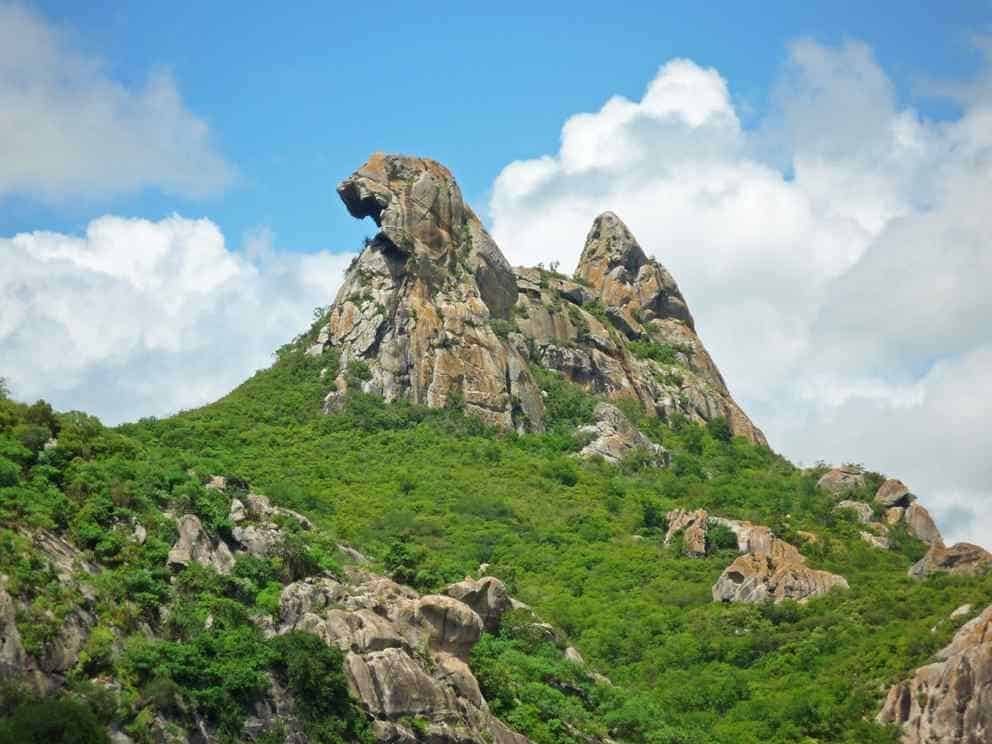 Monólitos de Quixadá ao pôr do sol