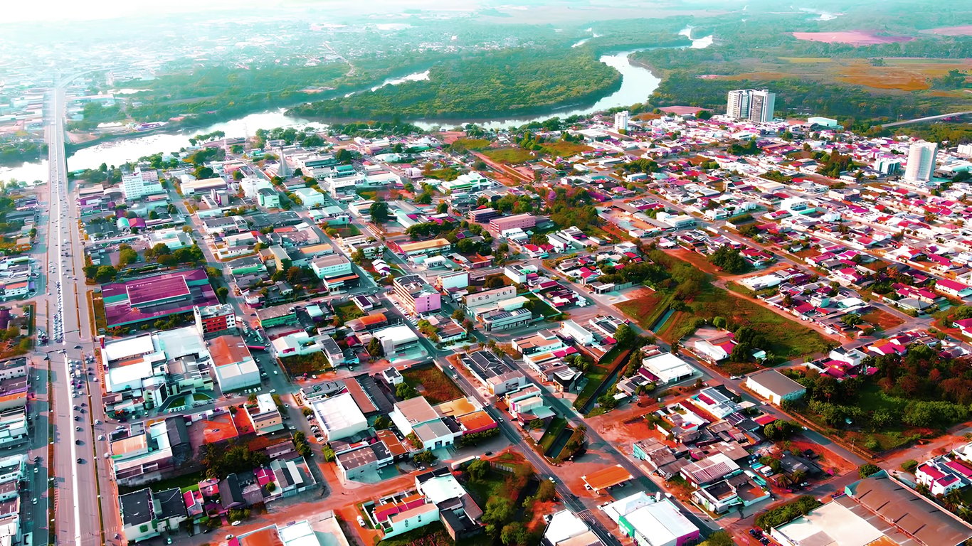 Vista aérea de Cacoal RO