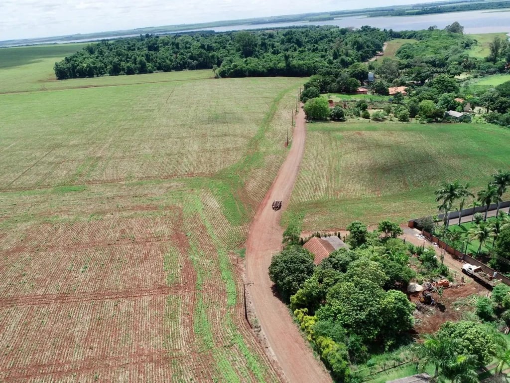 Paisagem rural no Noroeste do Paraná