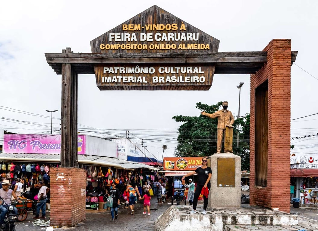 Portal da Feira de Caruaru, marco cultural da cidade
