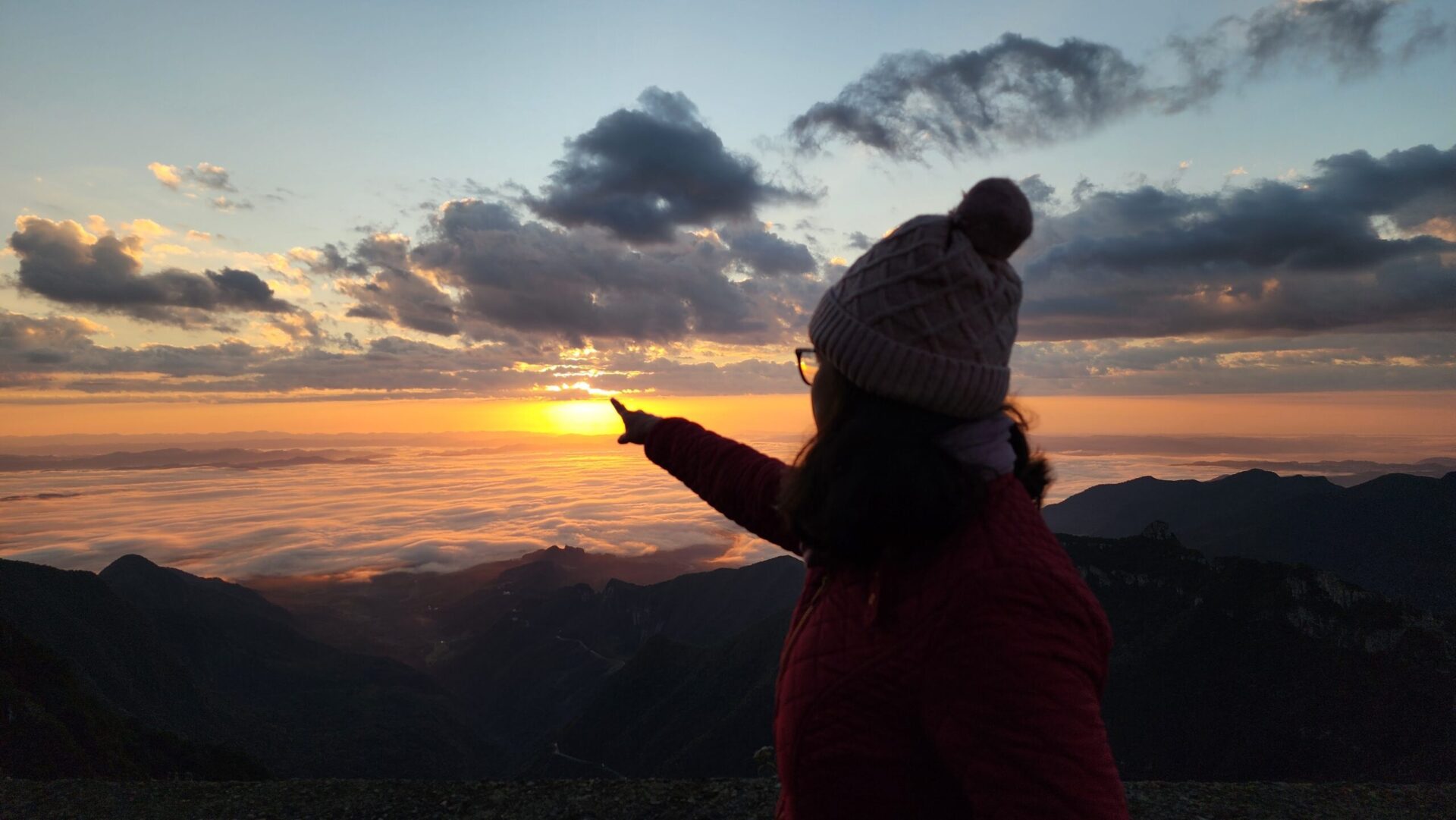 Serra do Rio do Rastro ao entardecer