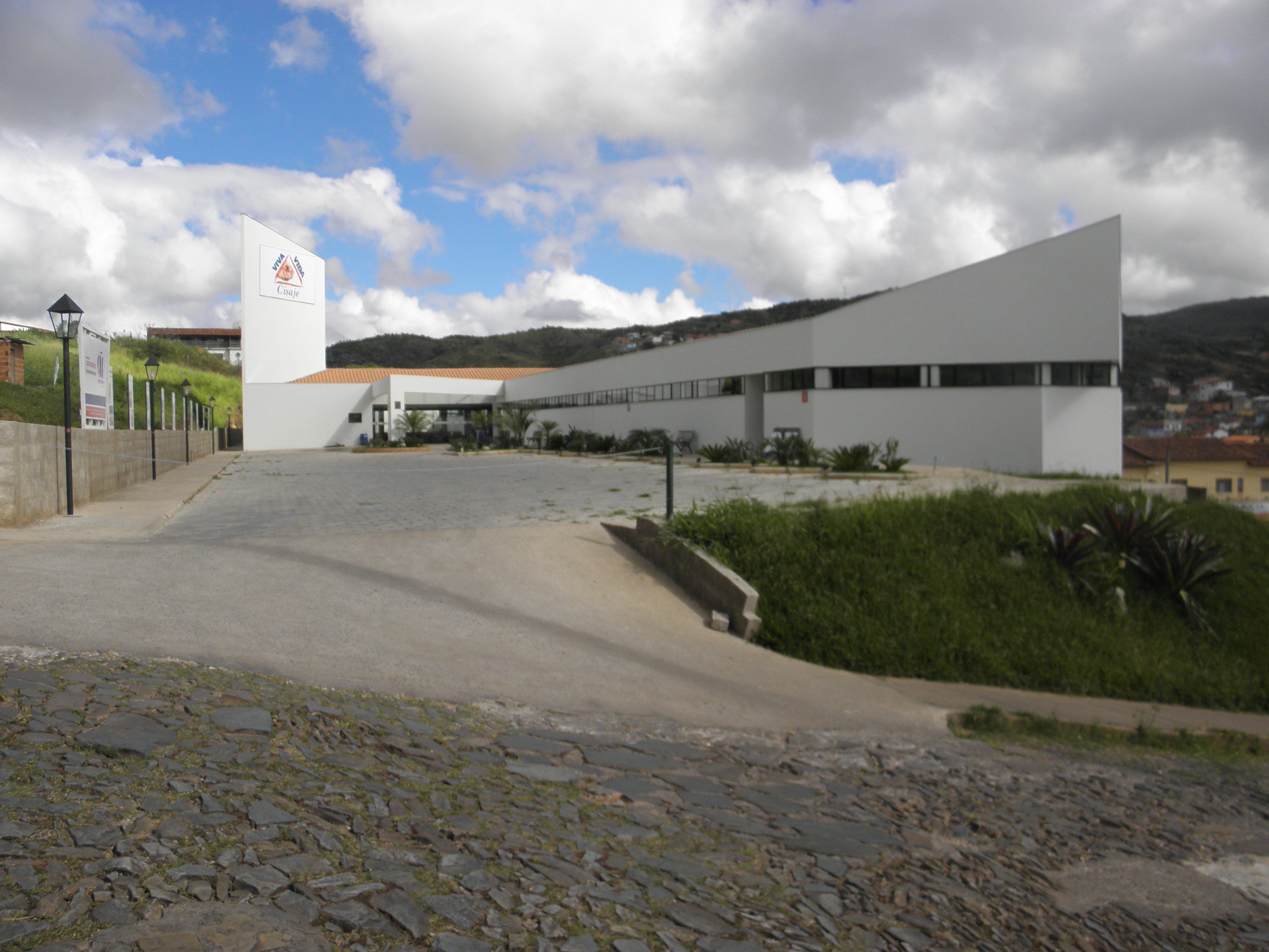 Unidade de saúde em área rural