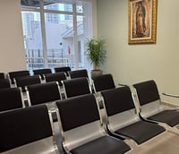Setor administrativo em unidade de saúde de SC, ambiente semelhante ao de apoio no HEMOSC e no SAMU