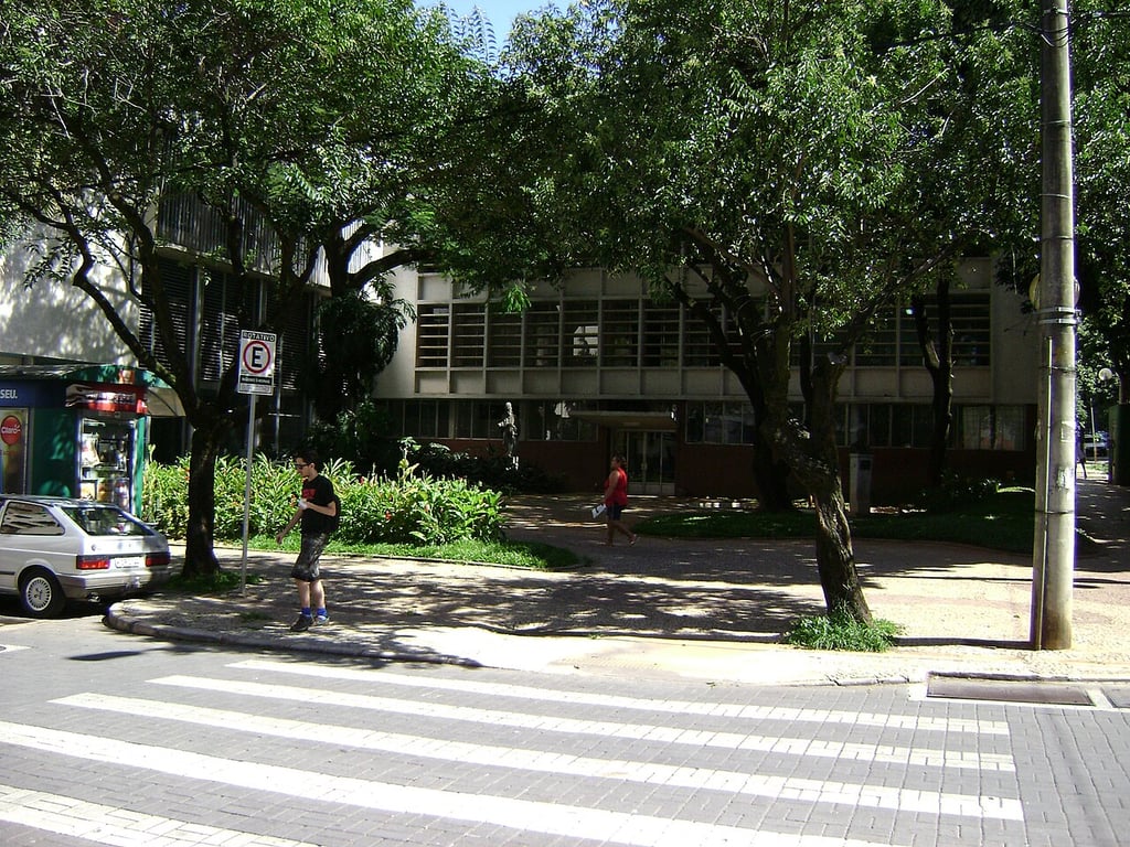 Entrada do campus da FURB em Blumenau SC