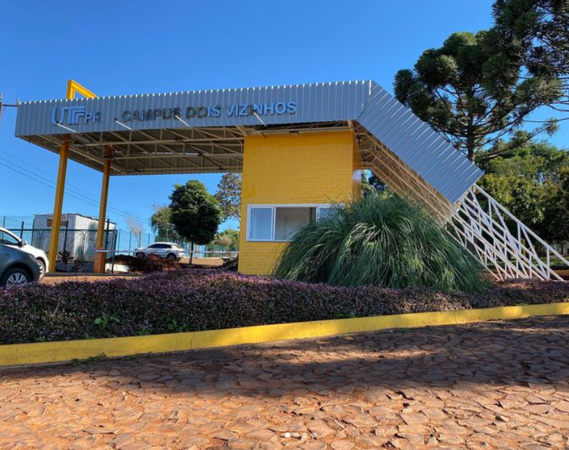 Entrada do câmpus da UTFPR Dois Vizinhos