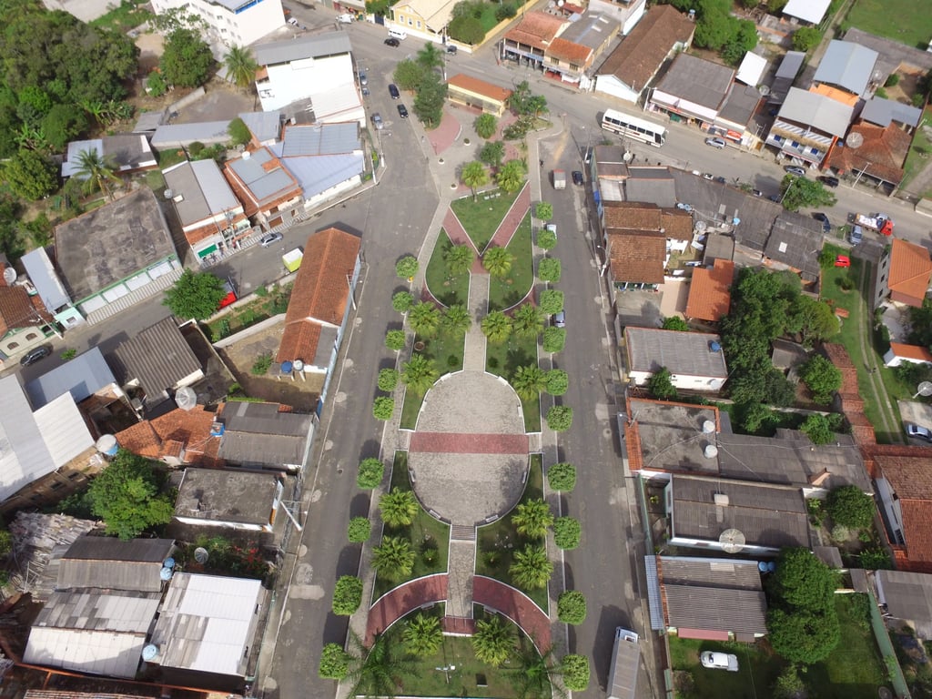 Vista aérea de Goianá MG