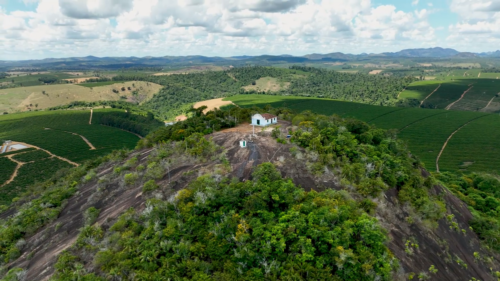 Vista da região de São Domingos do Norte, no Noroeste do Espírito Santo