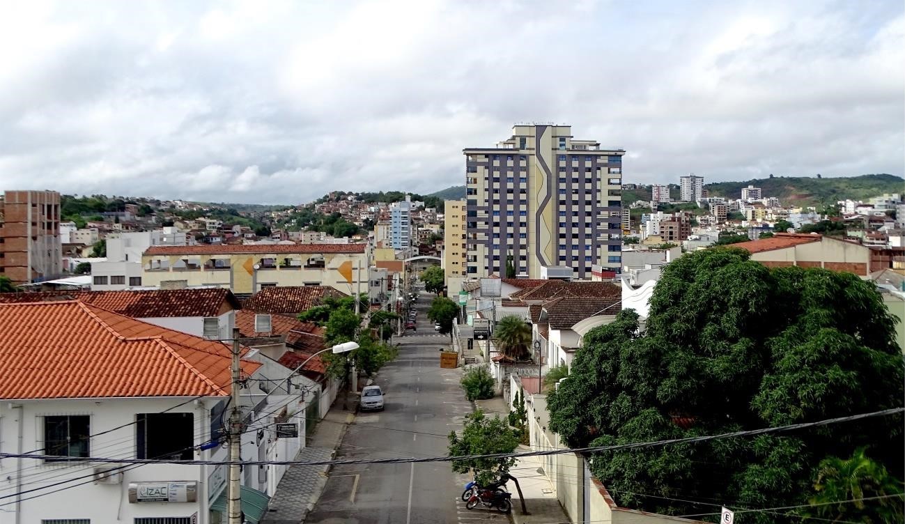 Vista aérea do centro urbano de Curvelo MG