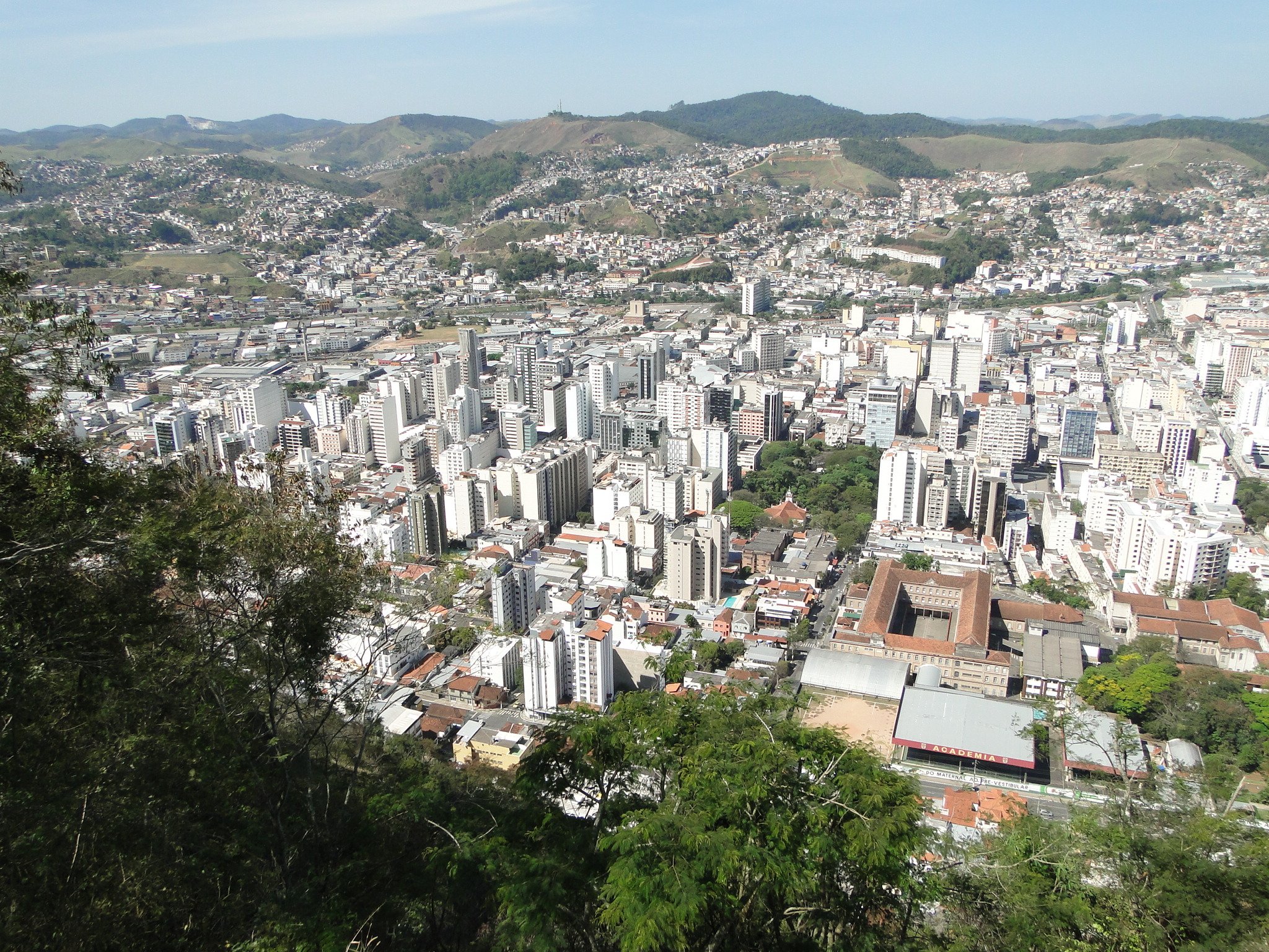 Vista panorâmica de Juiz de Fora, Minas Gerais