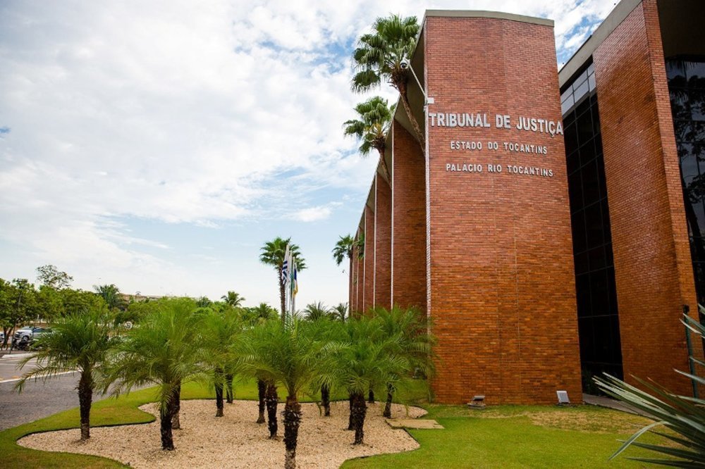 Fachada do Tribunal de Justiça do Tocantins em Palmas TO