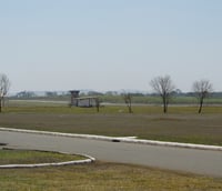 Vista aérea da Academia da Força Aérea em Pirassununga SP