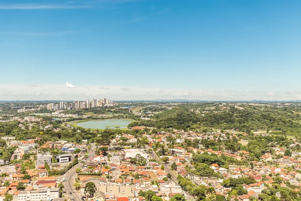 Vista urbana de Almirante Tamandaré PR