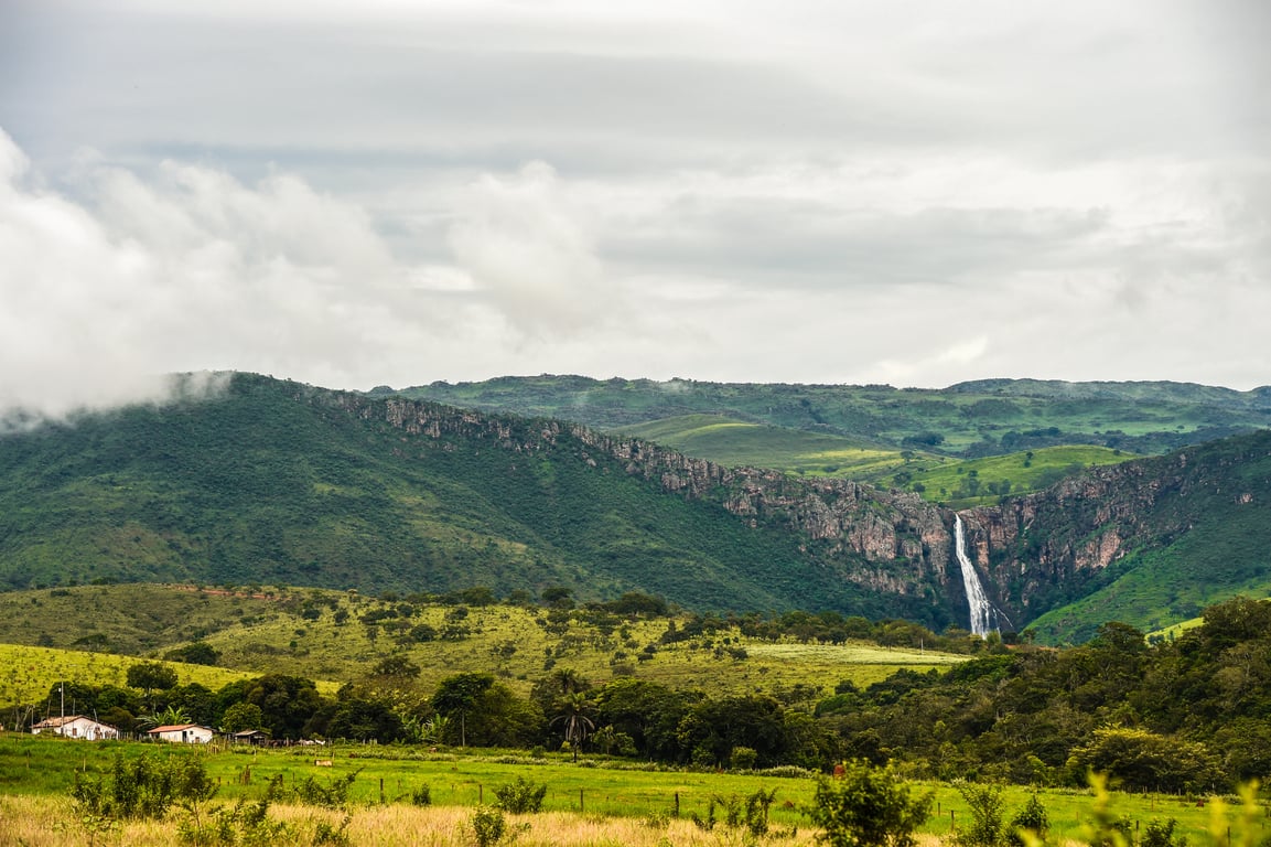 Paisagem da Serra da Canastra, entorno de Medeiros MG