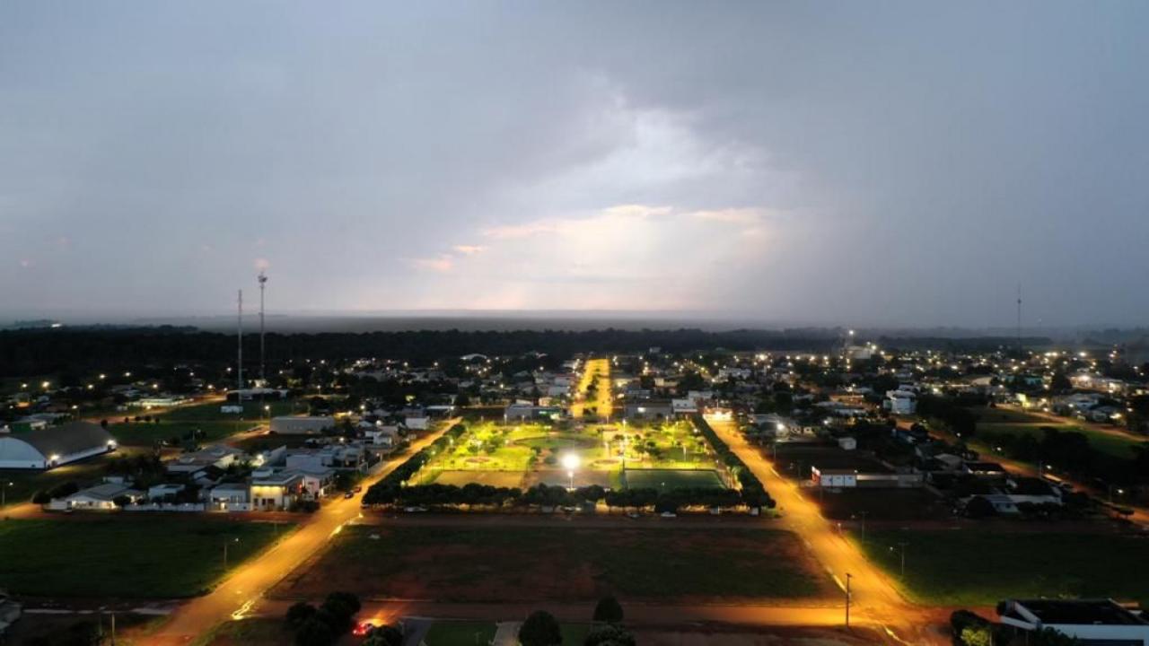Vista aérea de Boa Esperança do Norte (MT).