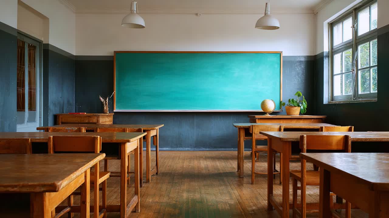 Sala de aula universitária moderna