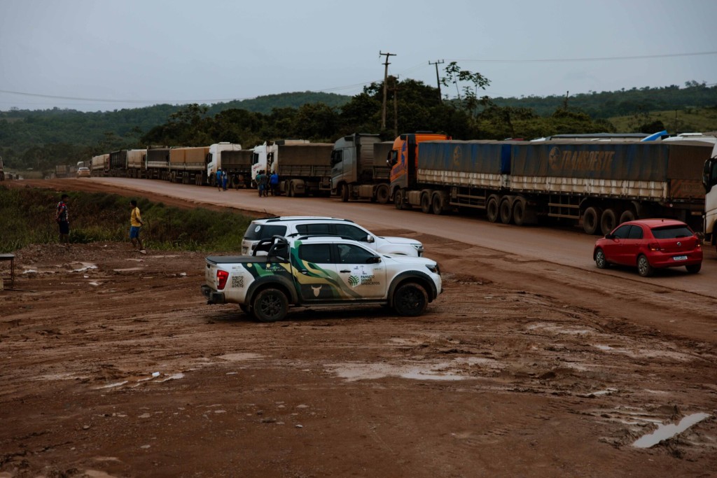 BR-163 no norte de Mato Grosso
