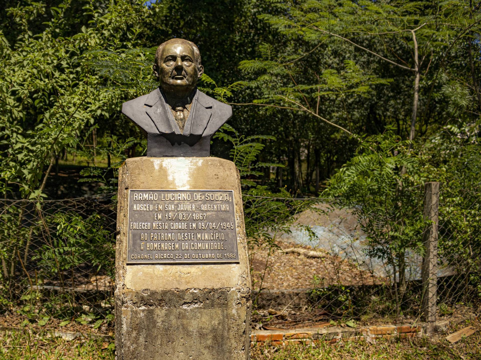 Monumento em Coronel Bicaco RS