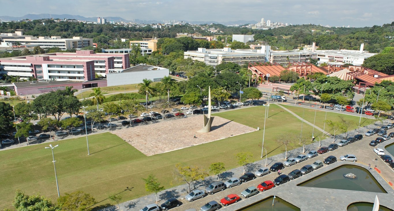 Vista panorâmica do campus Pampulha da UFMG